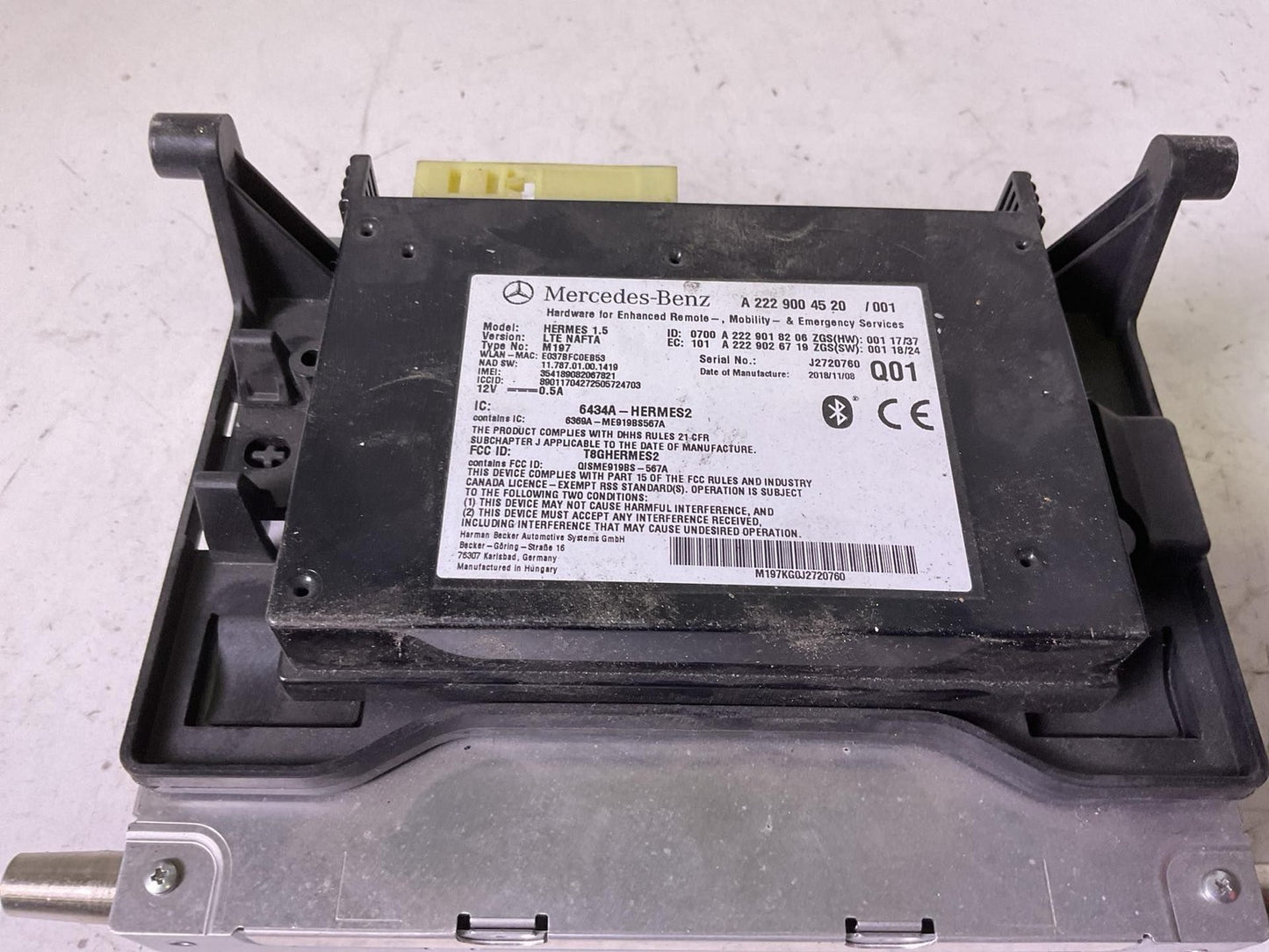 Audio & Visual Equip.(radio) MERCEDES C-CLASS 19 20 215