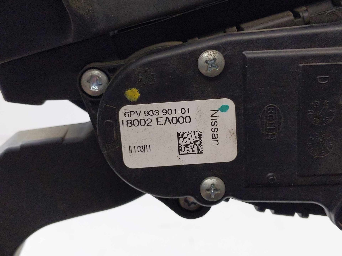 Gas Pedal NISSAN PATHFINDER 116