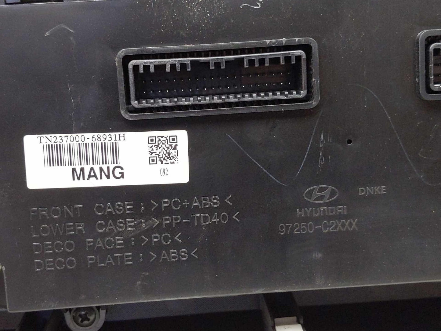 Heater A/c Control HYUNDAI SONATA 15 16 178