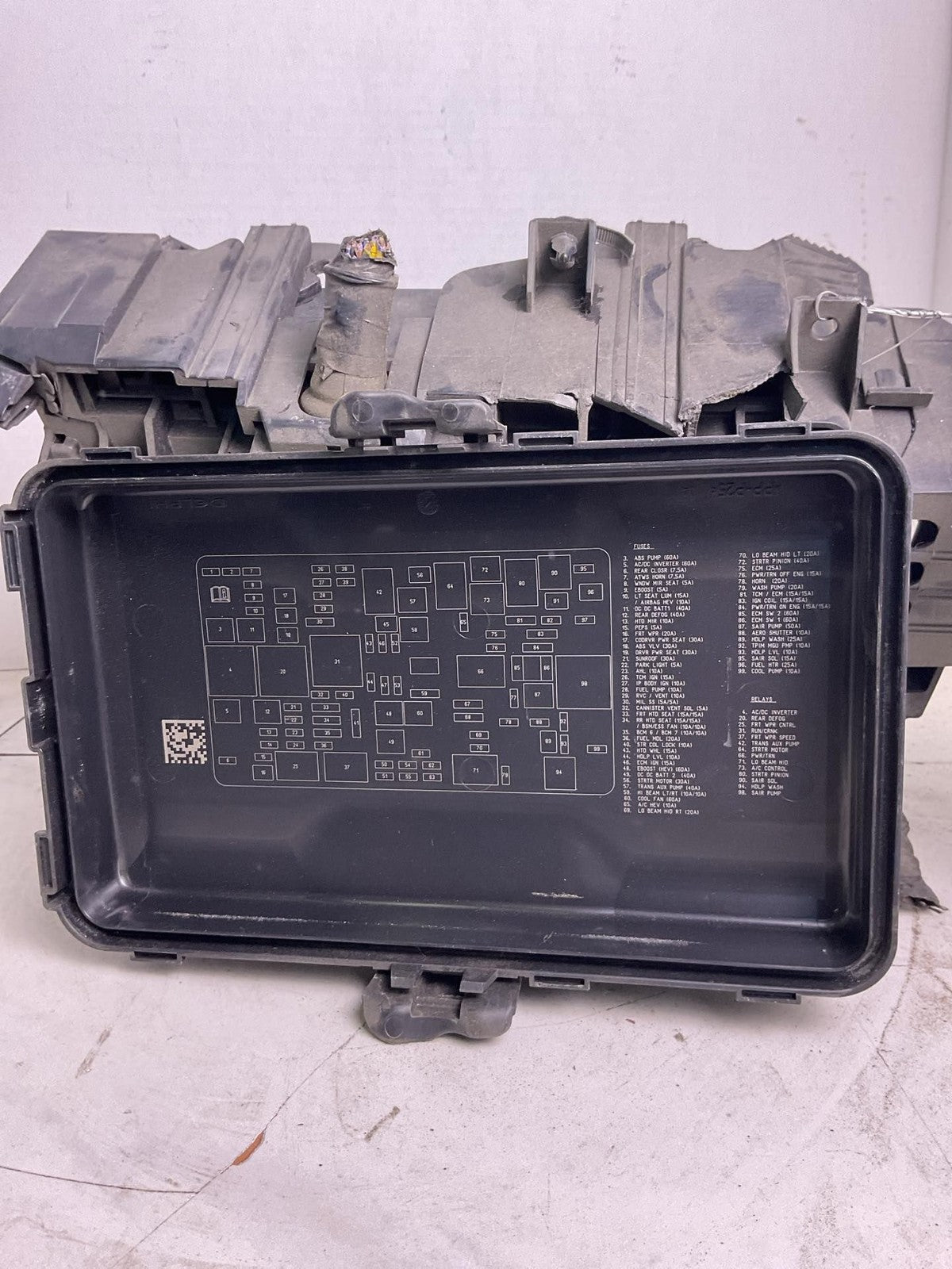Engine Fuse Box CHEVY MALIBU 18 194
