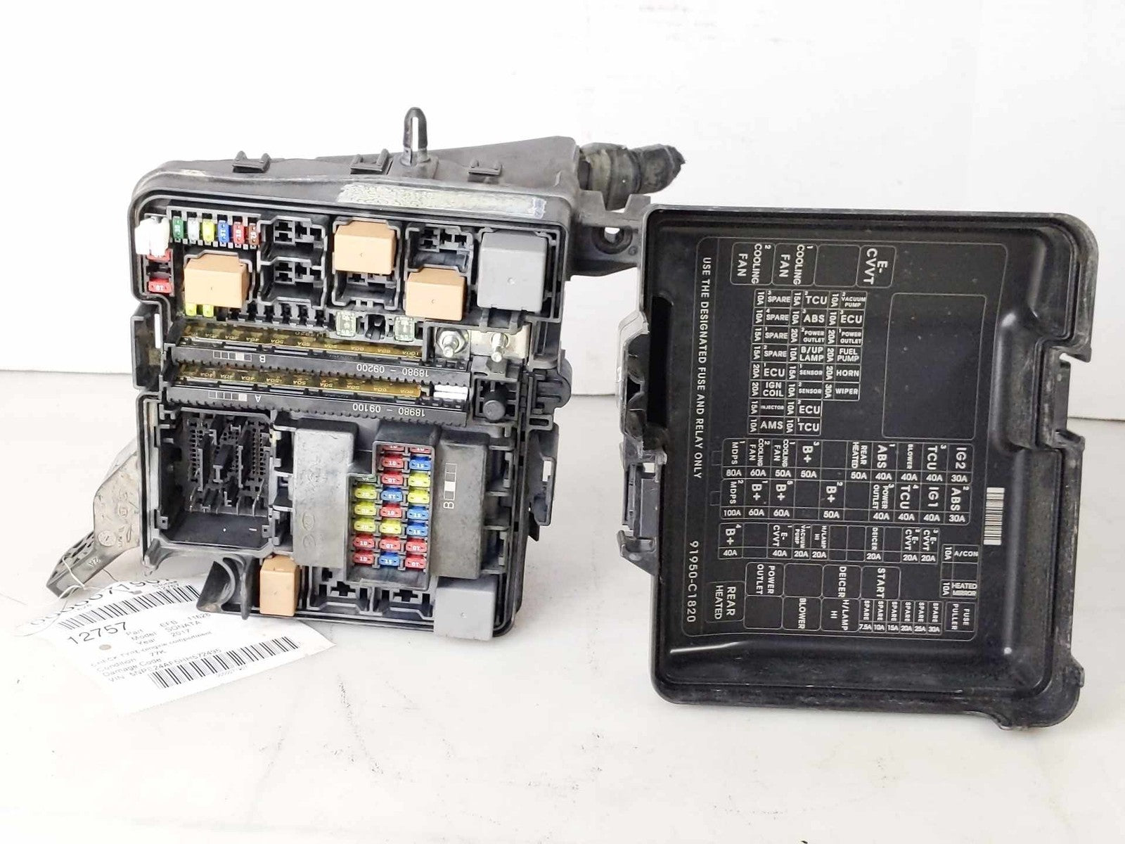 Engine Fuse Box HYUNDAI SONATA 16 170