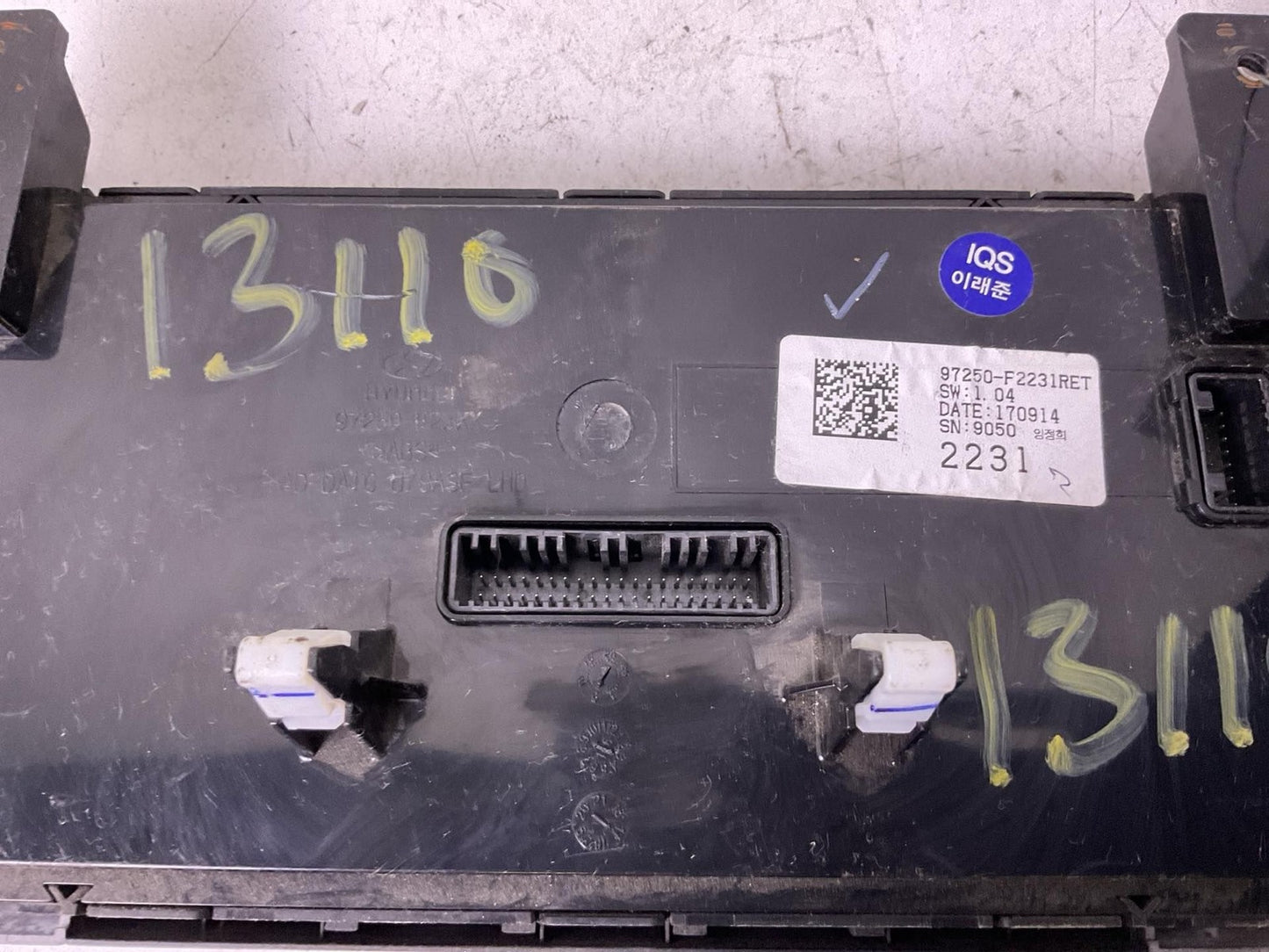 Heater A/c Control HYUNDAI ELANTRA 17 184