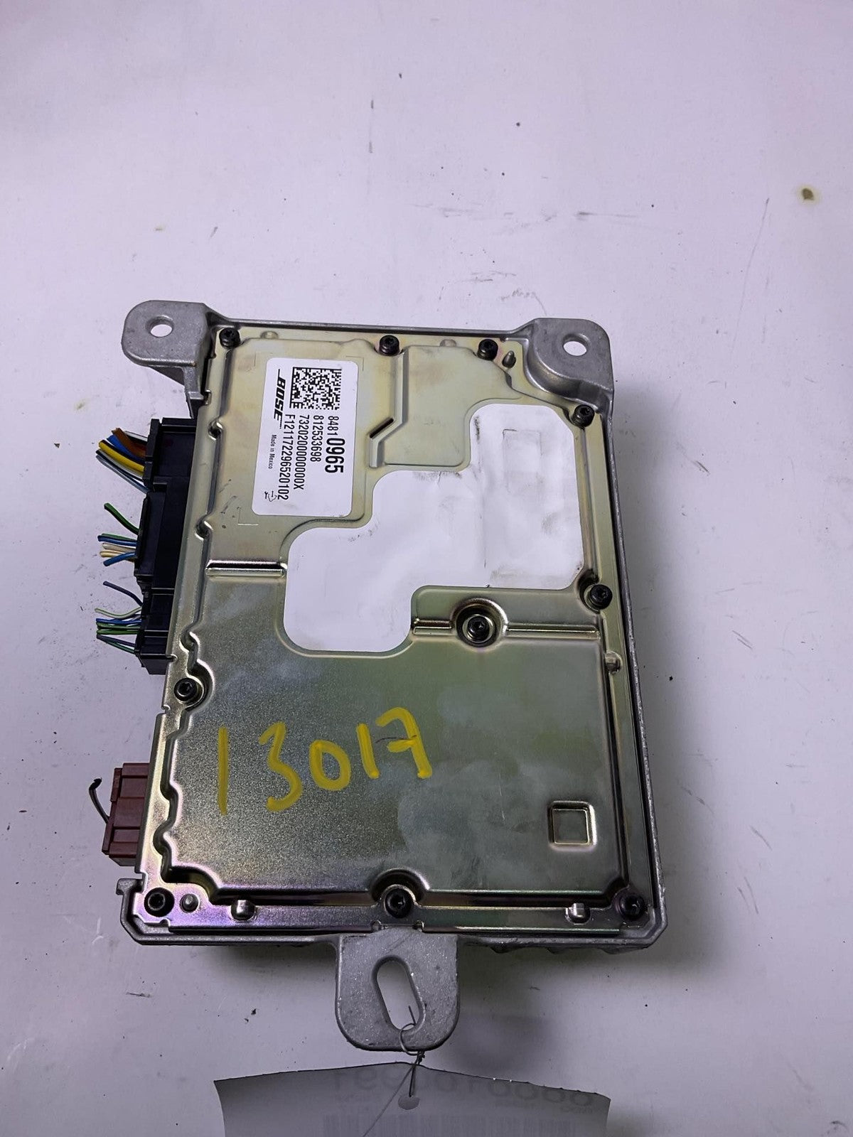 Audio & Visual Equip.(radio) CHEVROLET BLAZER 20 21 221