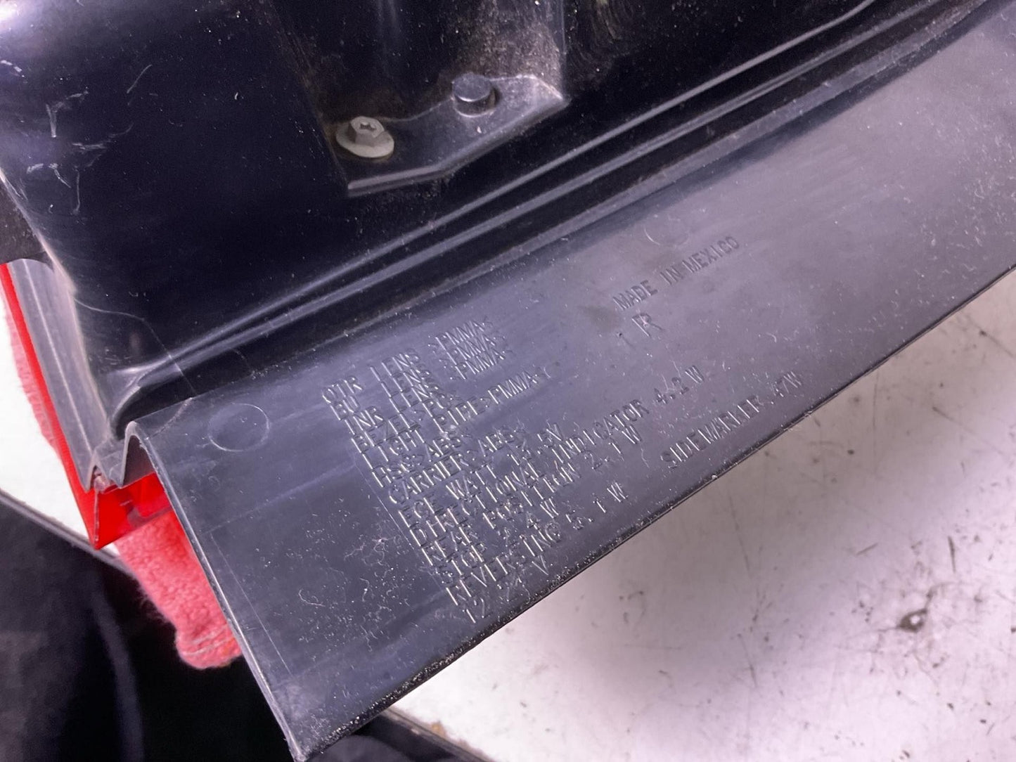 Tail Light Assembly CADILLAC CTS Right 08 09 10 11 12 13 147