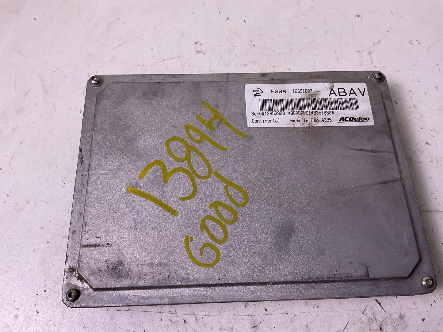 Engine/motor Brain Box BUICK VERANO 13 14 15 165