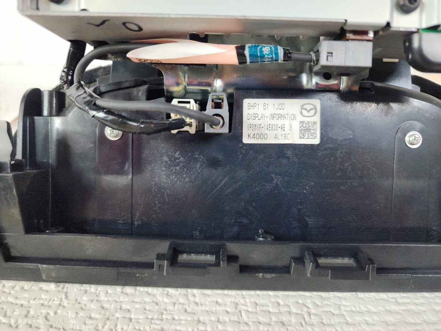 Info-gps-tv Screen MAZDA 3 14 15 166