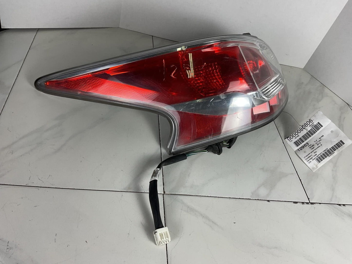 Tail Light Assembly NISSAN ALTIMA Left 14 155