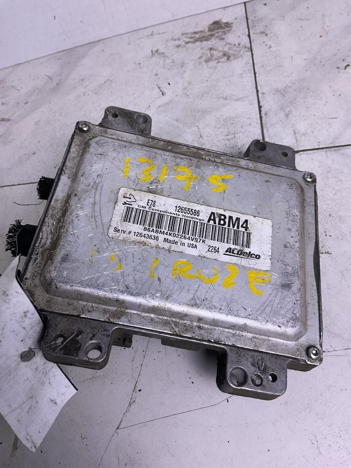 Engine/motor Brain Box CHEVY CRUZE 12 13 14 15 163