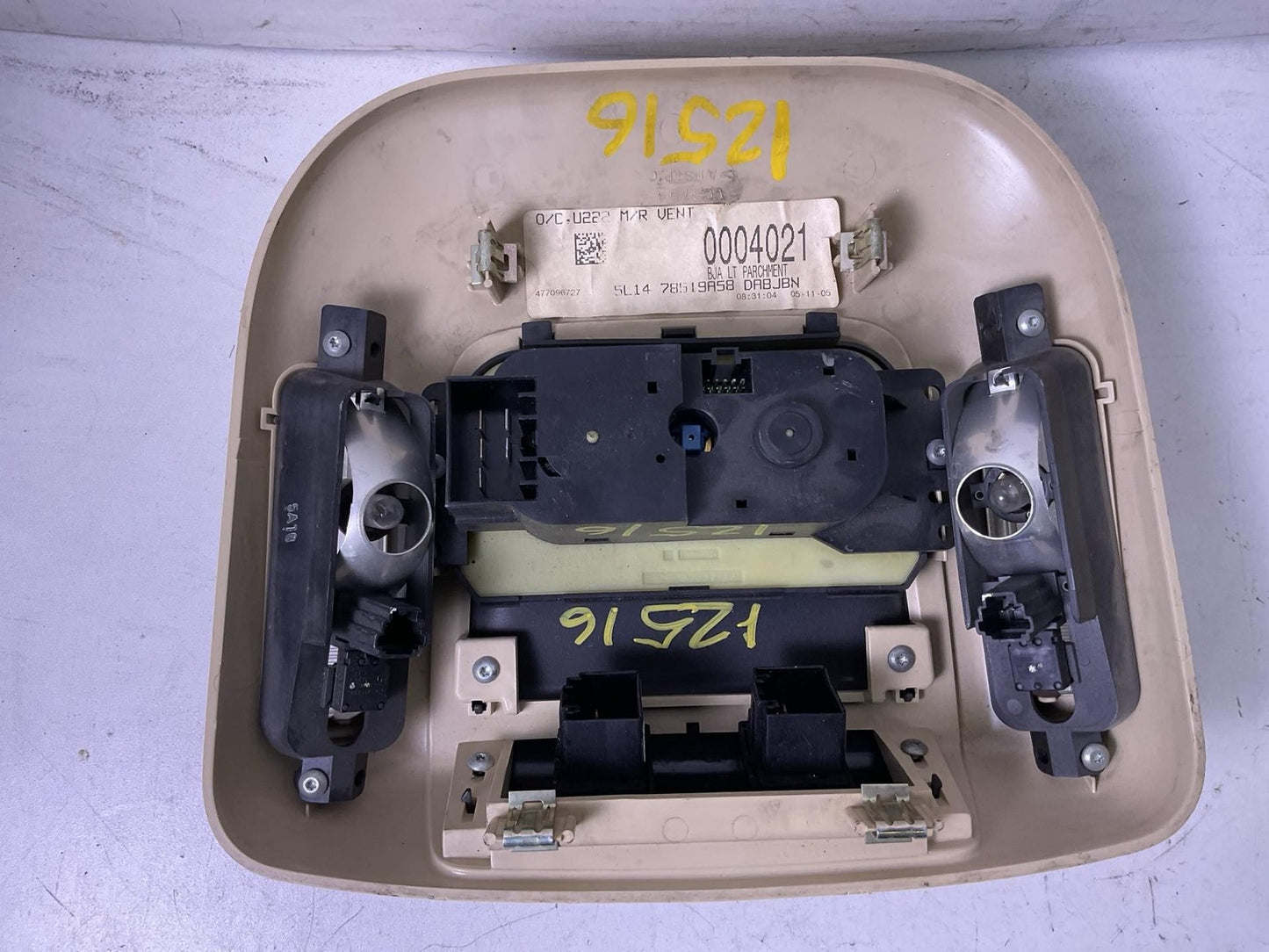 Overhead Console Heater A/c Control FORD EXPEDITION 05 064