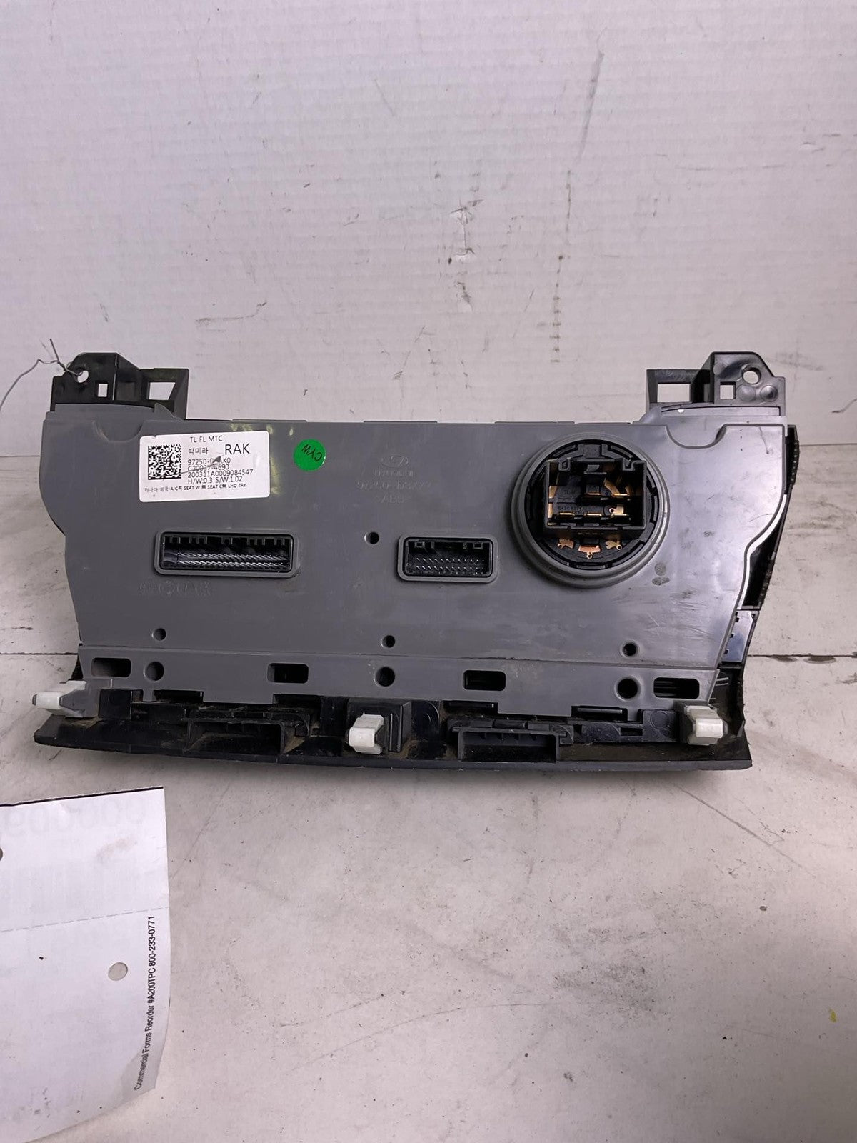 Heater A/c Control HYUNDAI TUCSON 19 20 211