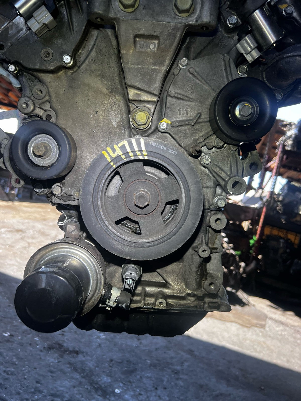 2010 Nissan Maxima SV 3.5L Engine VQ35DE OEM VIN A CVT Fits 09-146