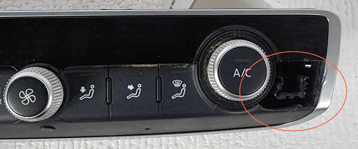 Heater A/c Control AUDI A3 172