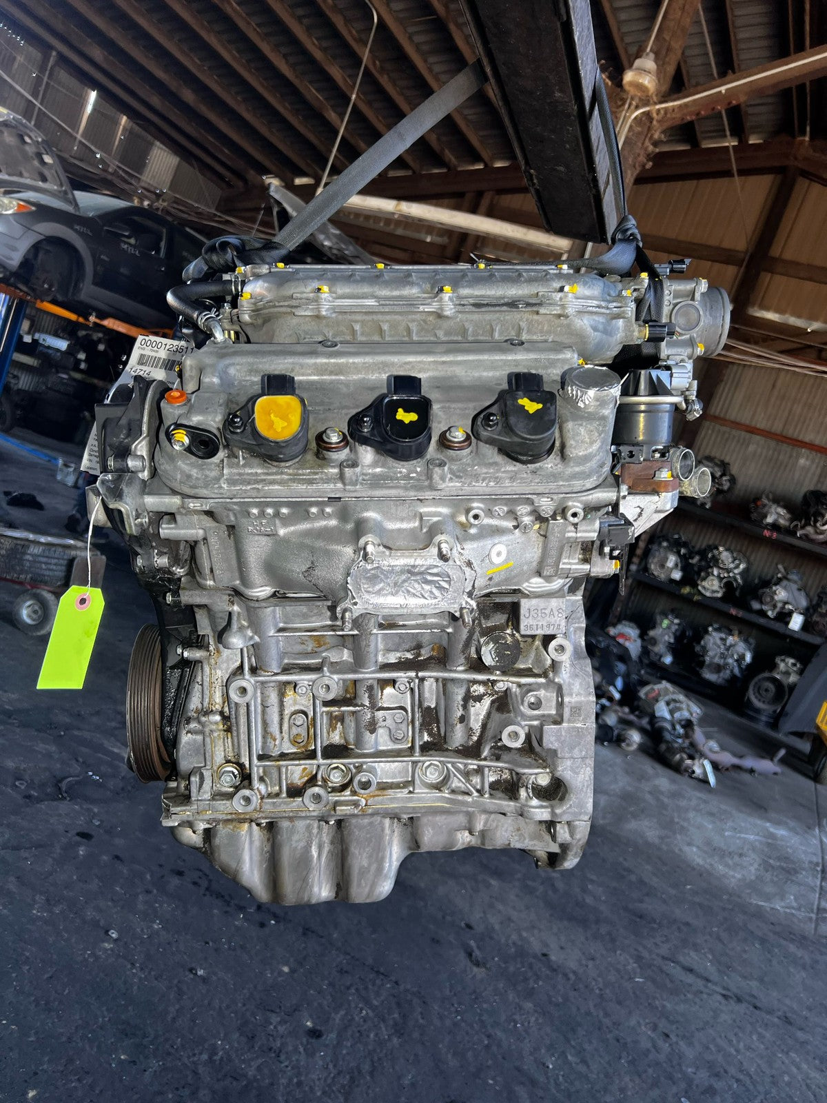 2007 Acura TL Type-S 3.5L Engine J35A8 OEM VIN 7 286HP VTEC Fits 07-083