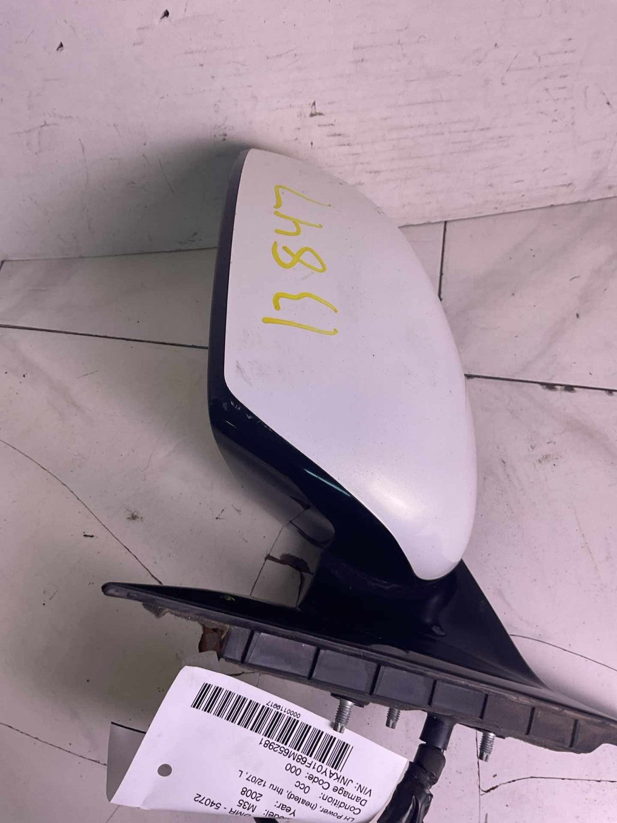Door Mirror INFINITI M35 Left 06 07 082