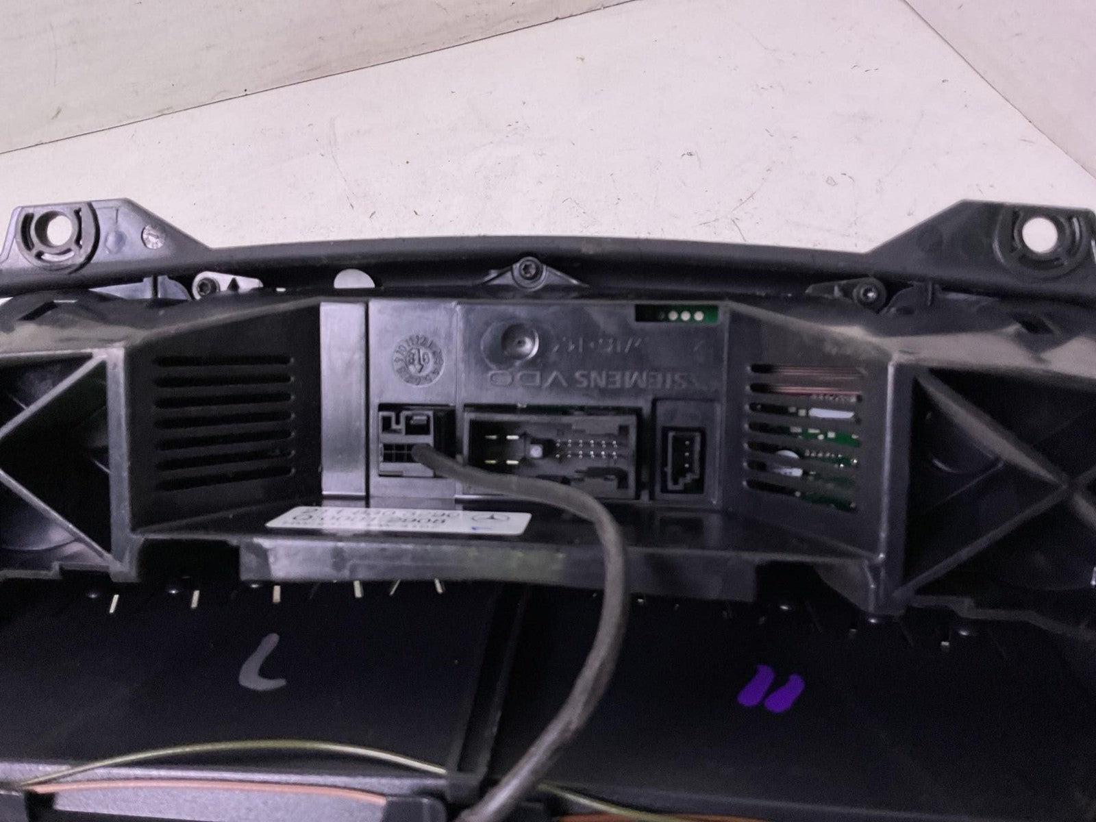 Heater A/c Control MERCEDES E-CLASS 05 06 07 08 095