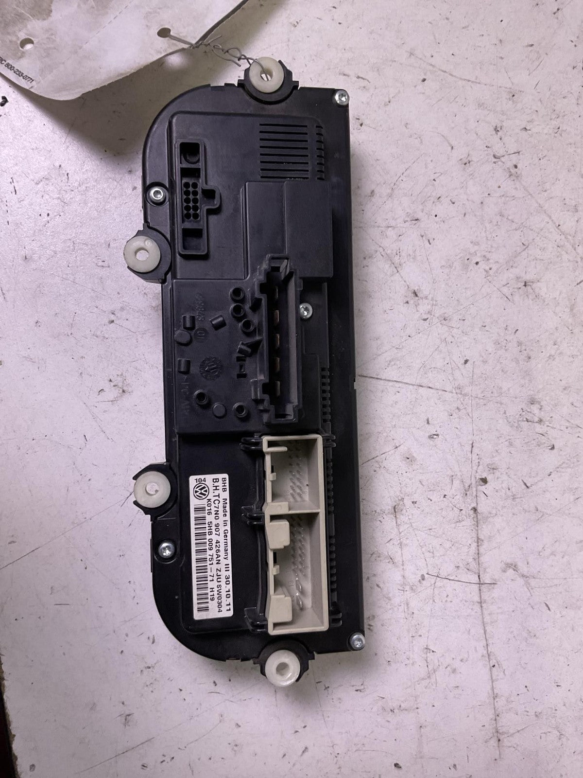 Heater A/c Control VW GOLF GTI 12 13 143