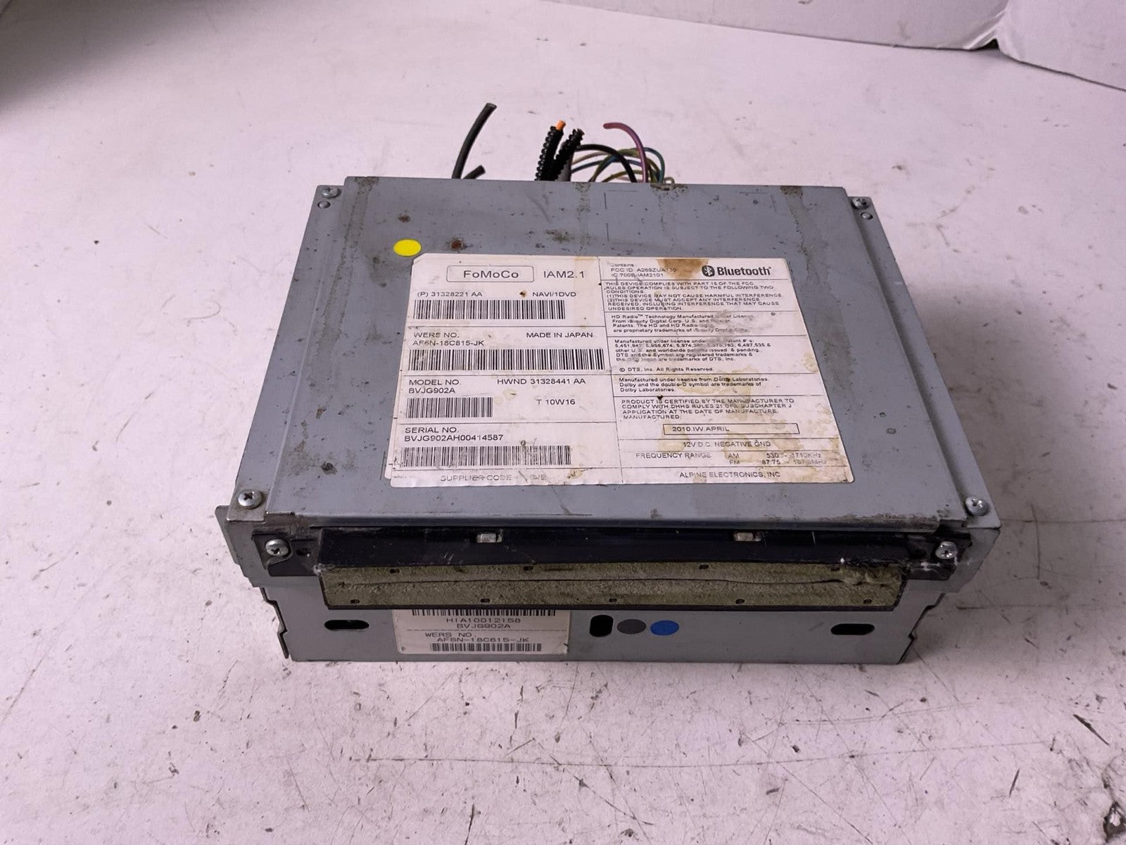 Audio & Visual Equip.(radio) JAGUAR XJ 10 110