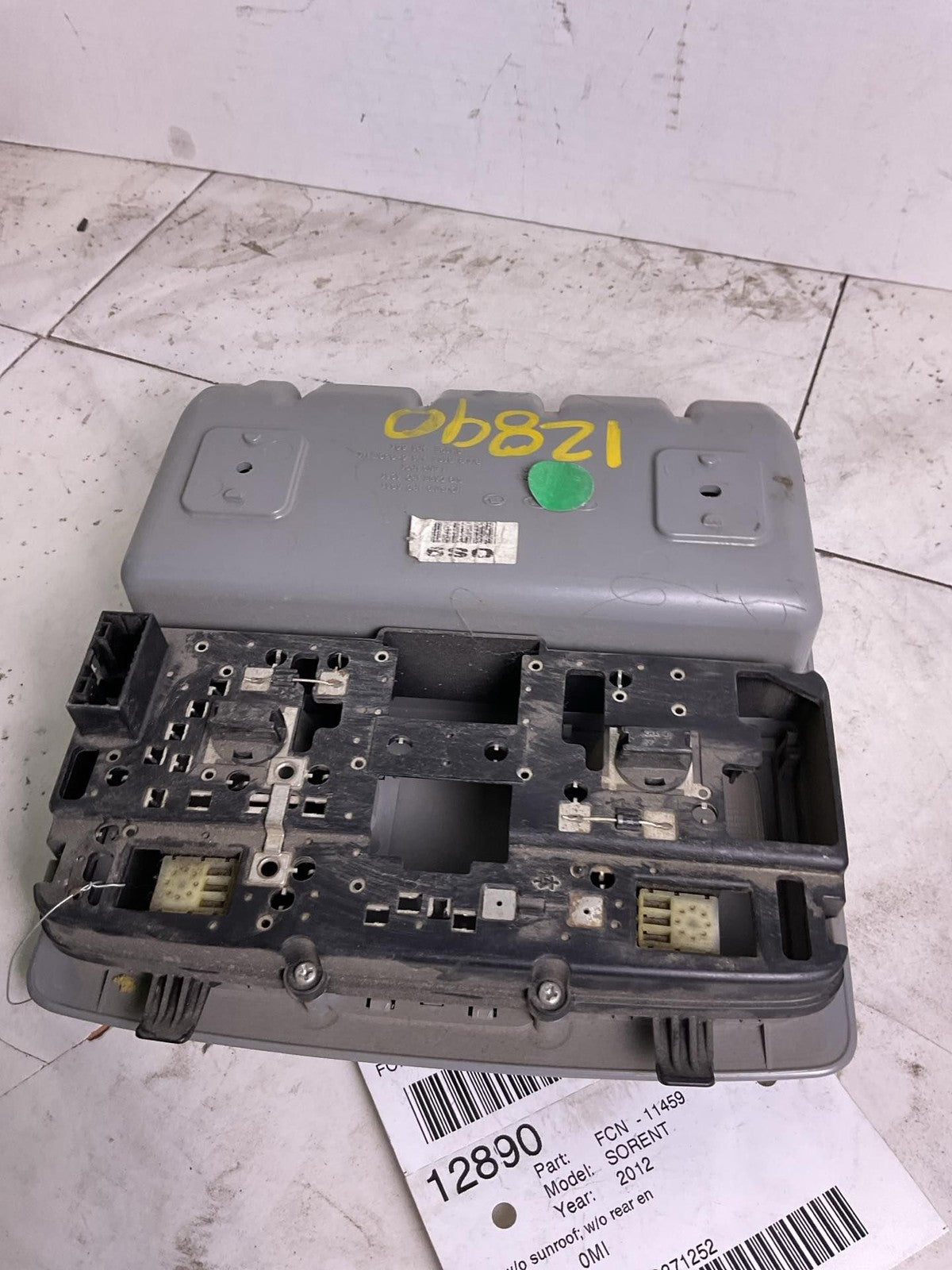 Overhead Console KIA SORENTO 09 11 12 133