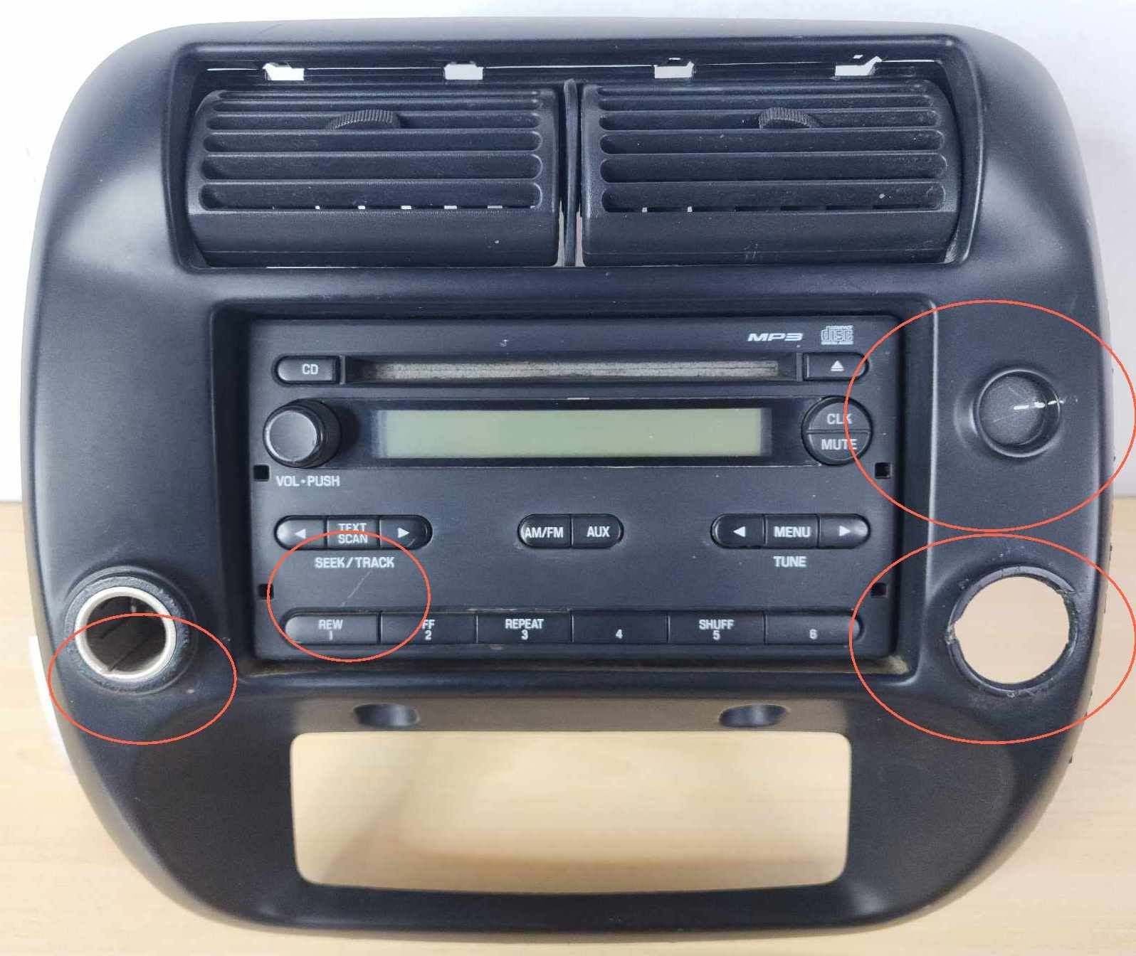 Audio & Visual Equip.(radio) FORD RANGER 07 08 09 10 110