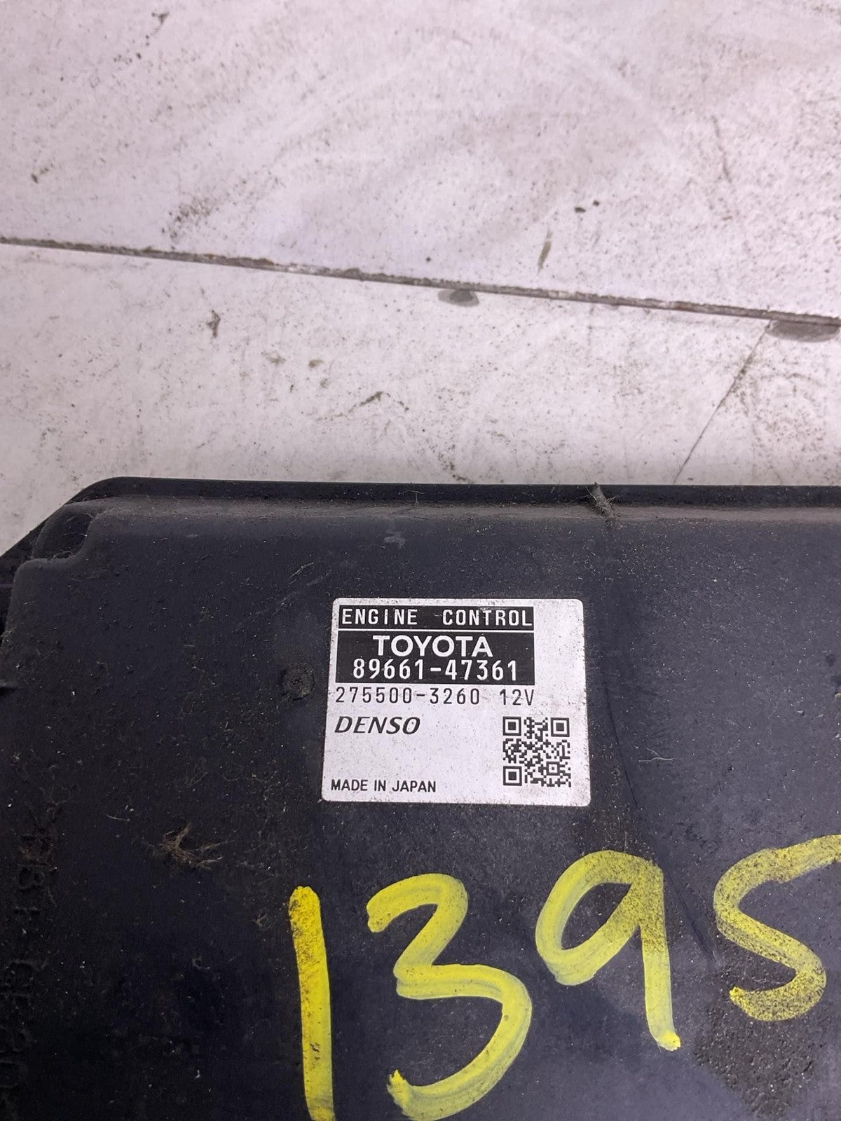 Engine/motor Brain Box TOYOTA PRIUS 12 133