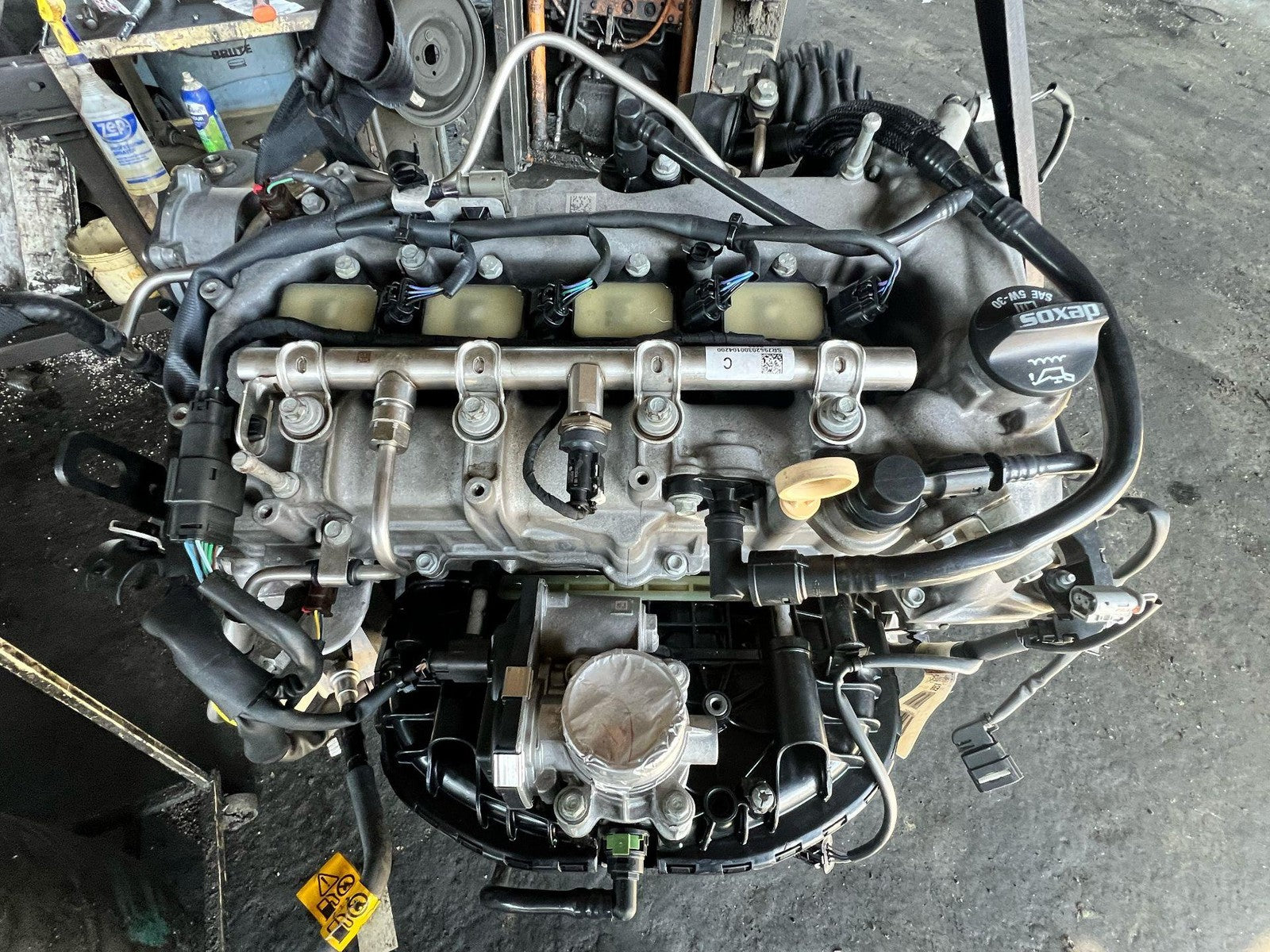 Engine Assembly 1.4L Turbo 2016 Chevrolet Cruze OEM Complete Motor1