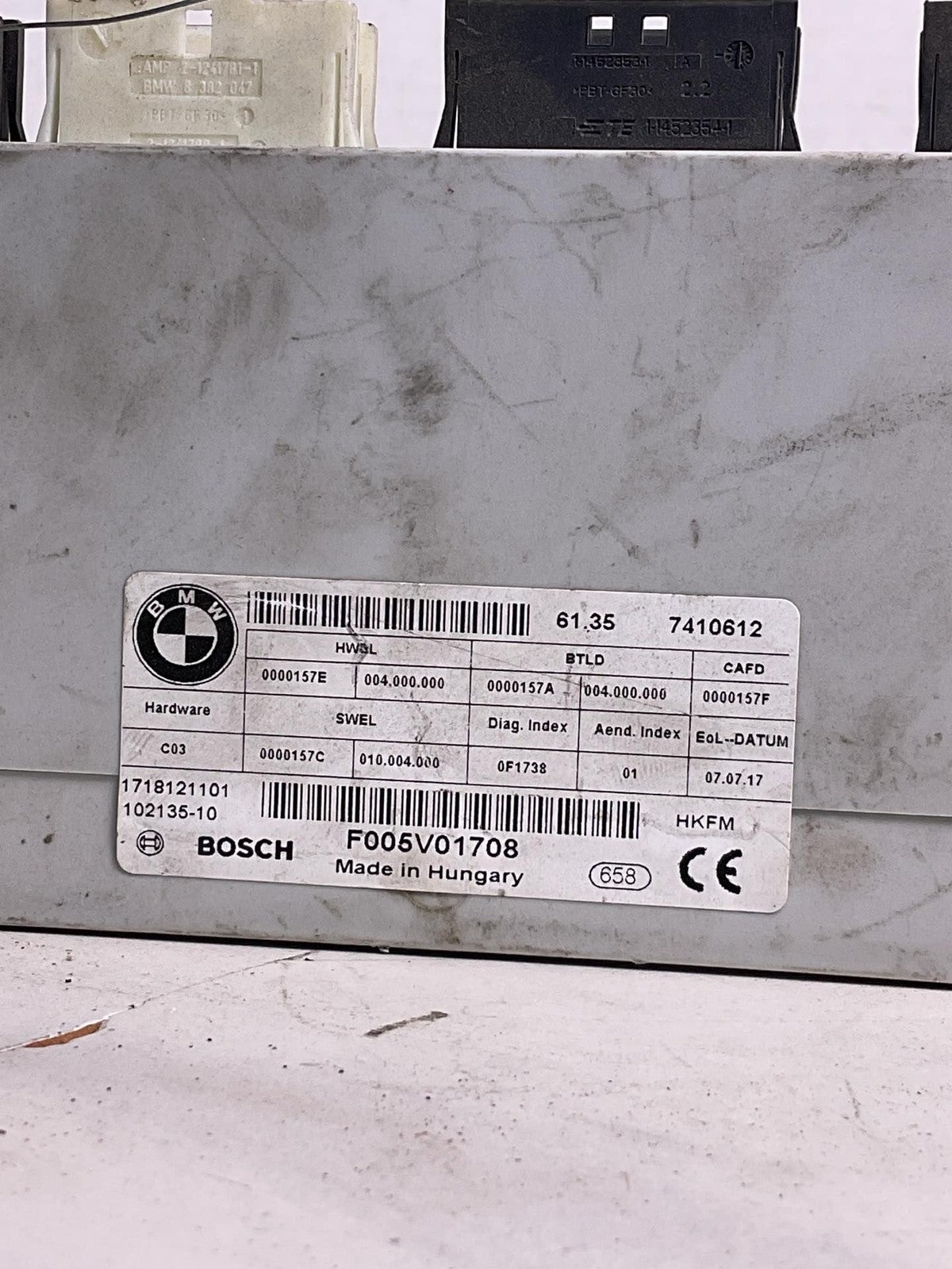 Audio & Visual Equip.(radio) BMW 330I GT 17 18 191