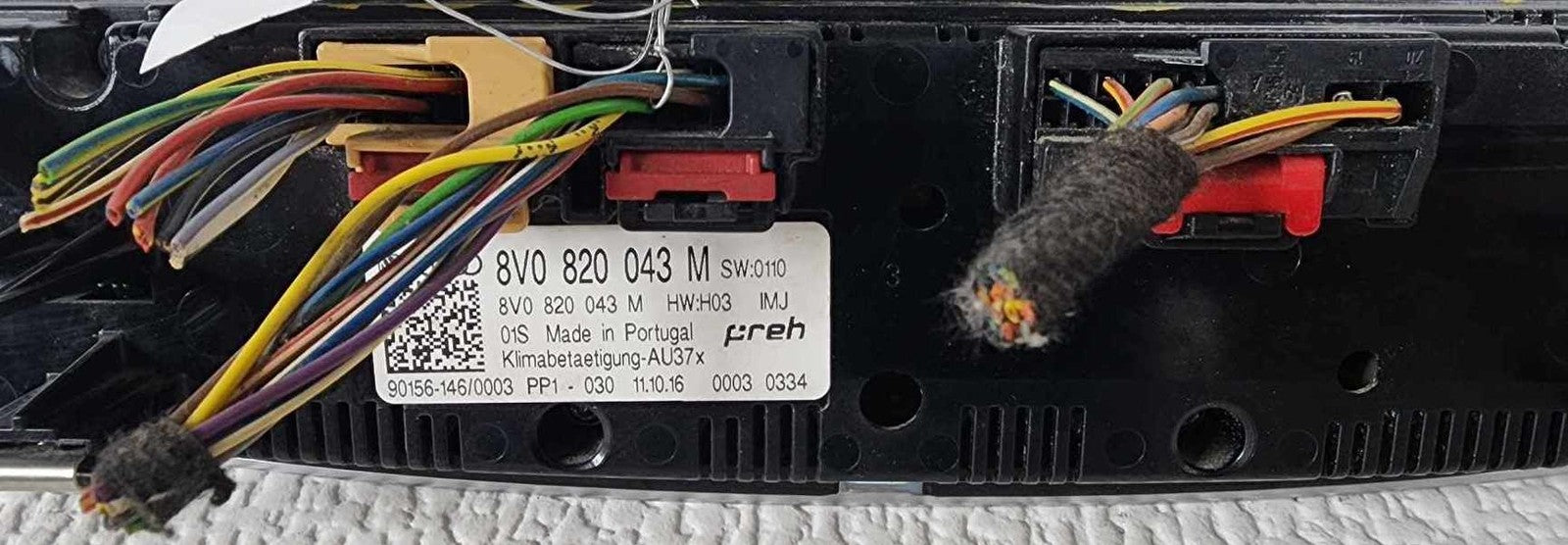 Heater A/c Control AUDI A3 175