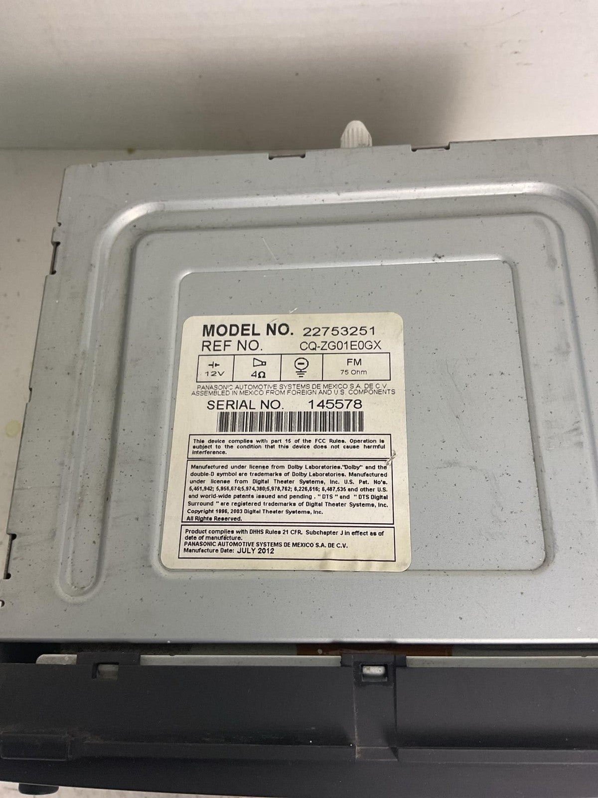 Car Stereo Radio Equipment Audio & Visual For 2013 Chevy Tahoe1