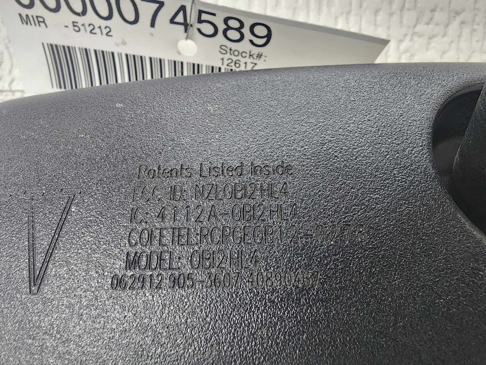 Rear View Mirror INFINITI G37 136