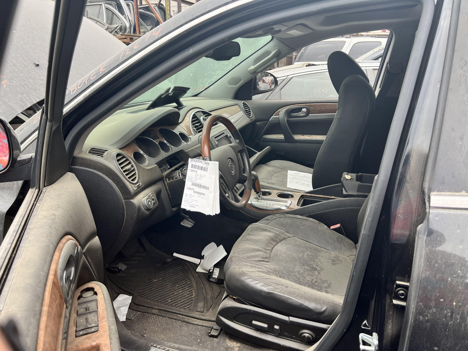 Left Driver Side Door Mirror For 2008-2017 BUICK ENCLAVE1