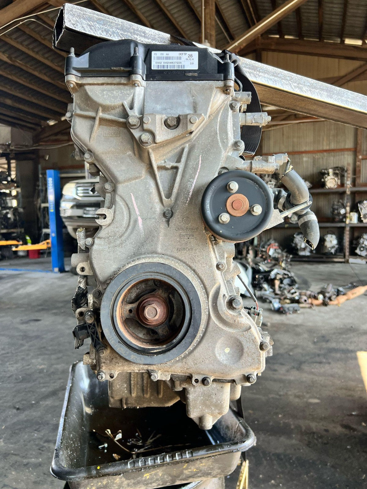 2015 Ford Focus SE 2.0L Engine Motor 4C FFV OEM Assembly2