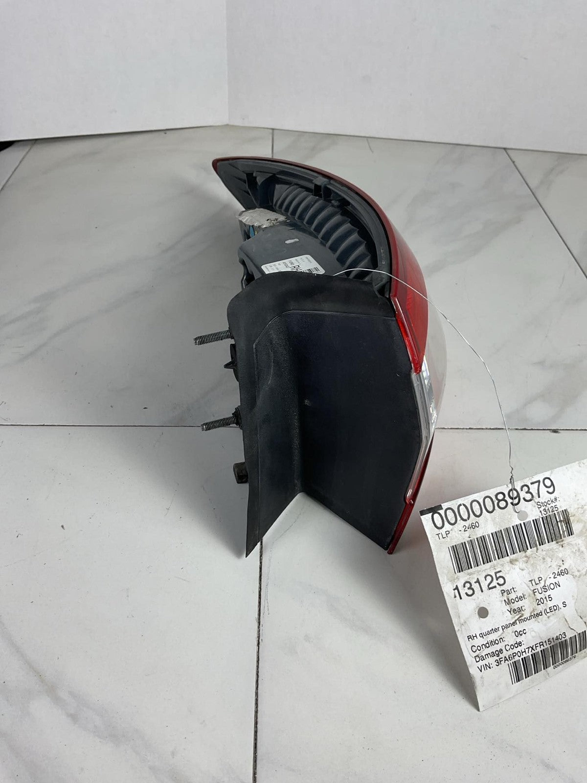 Tail Light Assembly FORD FUSION Right 13 14 15 162