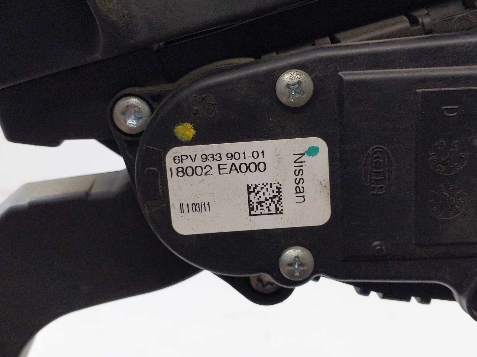 Gas Pedal NISSAN PATHFINDER 116