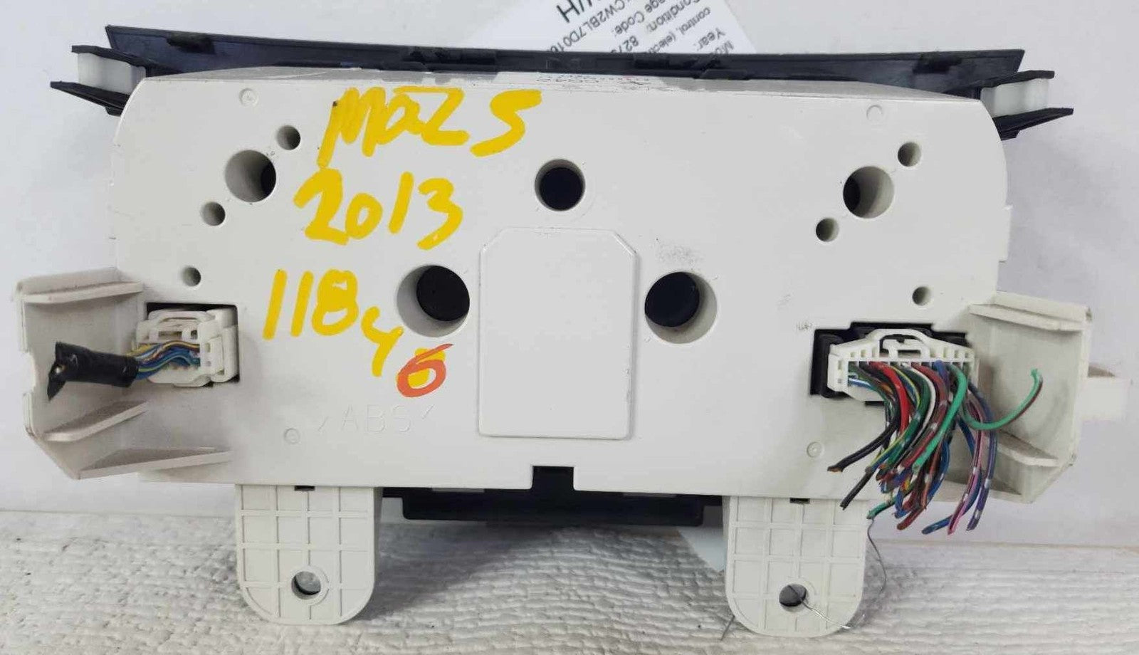 Heater A/c Control MAZDA 5 12 13 14 15 16 172