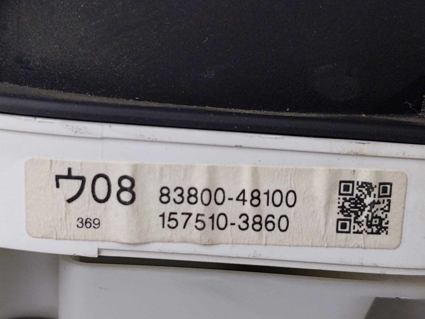 Speedometer TOYOTA HIGHLANDER 01 02 036