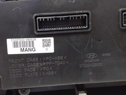 Heater A/c Control HYUNDAI SONATA 15 16 178