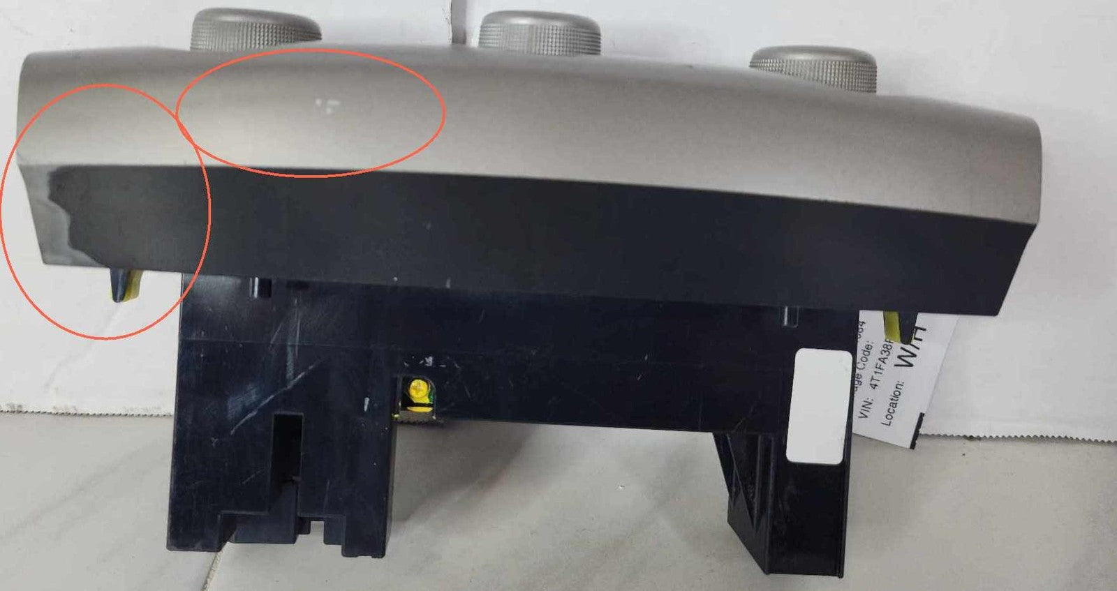 Heater A/c Control TOYOTA SOLARA 07 082