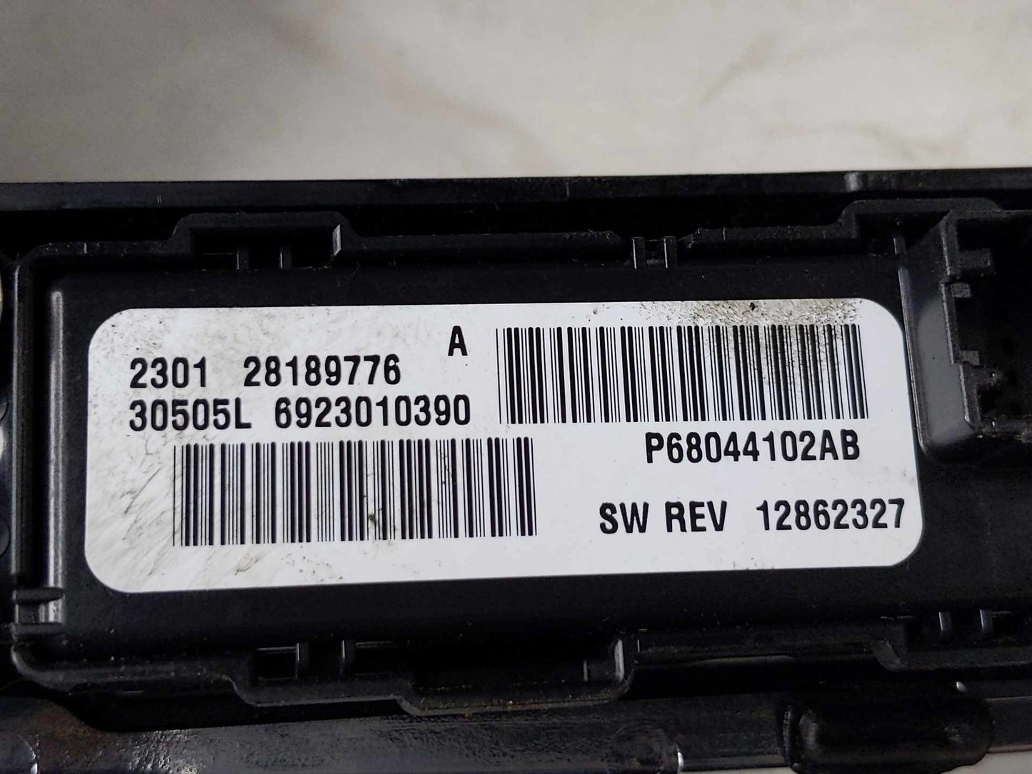 Radio Bezel Trim CHRYSLER 200 126