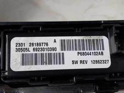 Radio Bezel Trim CHRYSLER 200 126