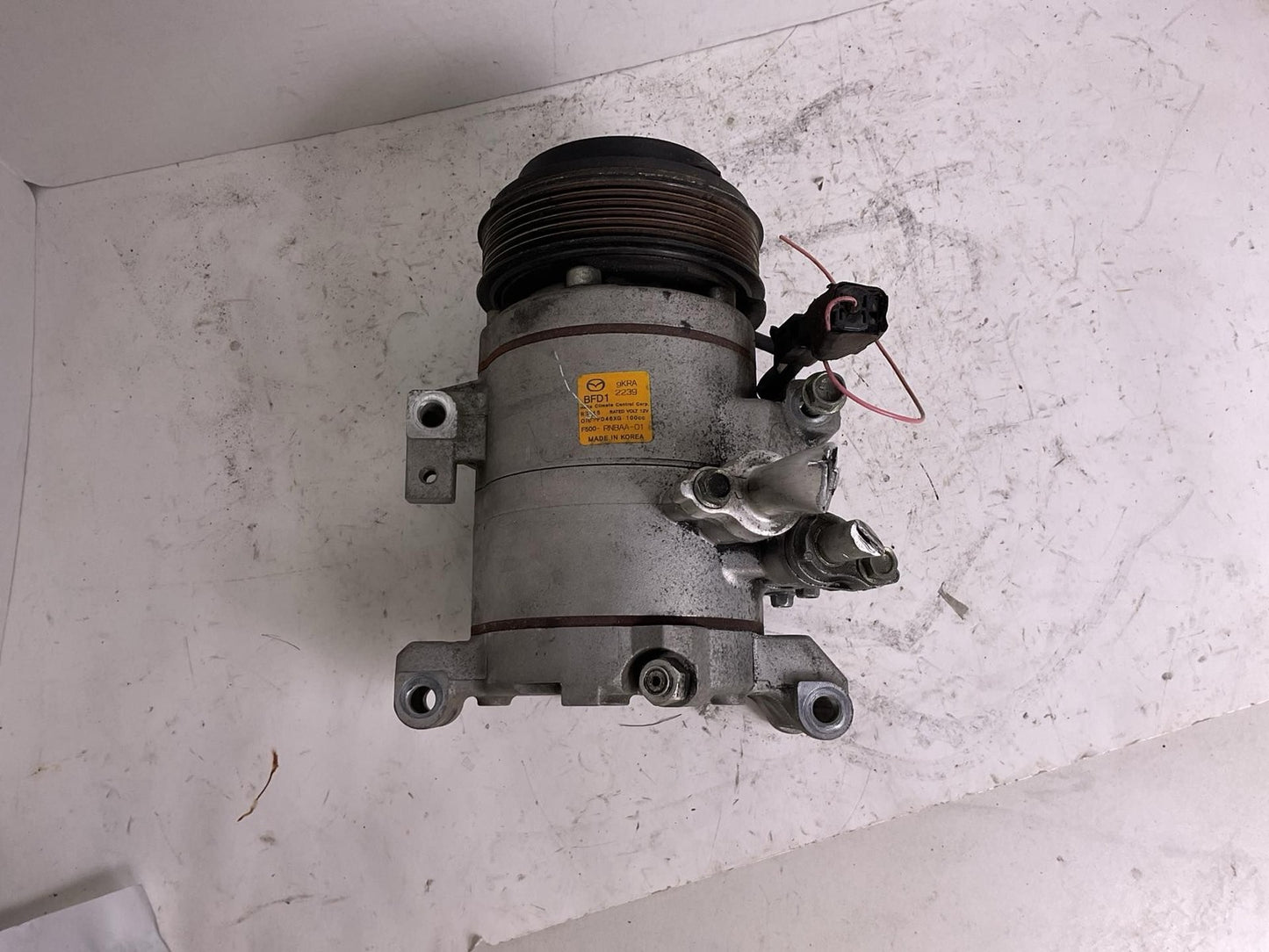 A/c Air Compressor MAZDA 3 12 133