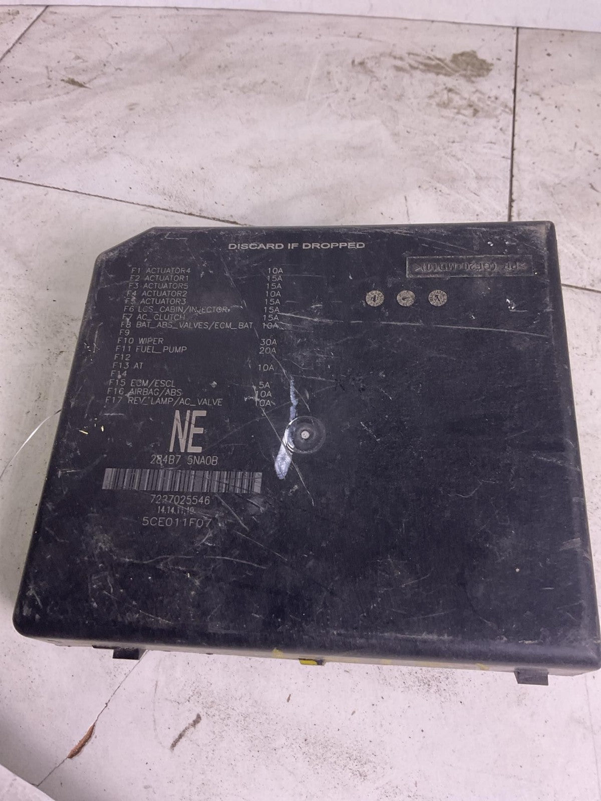 Engine Fuse Box ROGUE EXCEPT SPORT 17 18 19 202