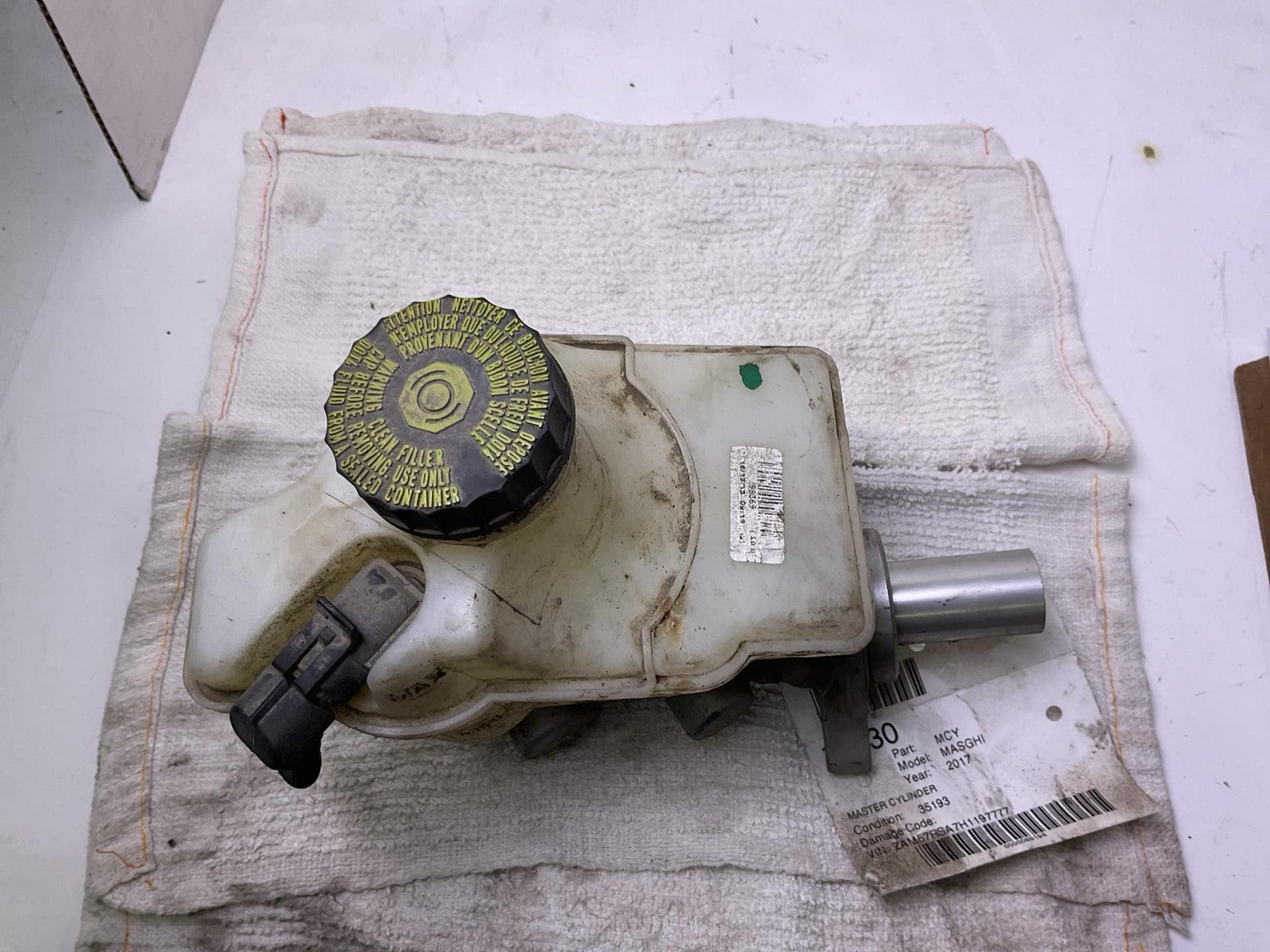 Master Cylinder MASERATI GHIBLI 172