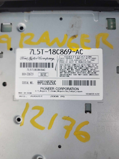 Audio & Visual Equip.(radio) FORD RANGER 07 08 09 10 119