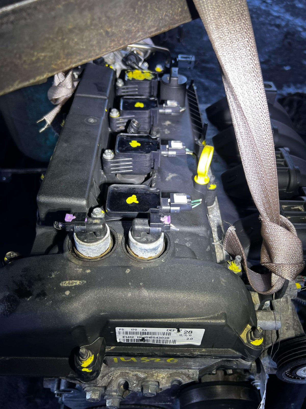 2016 Ford Focus SE 2.0L Engine Ti-VCT OEM VIN 2 No Turbo FFV Fits 15-187
