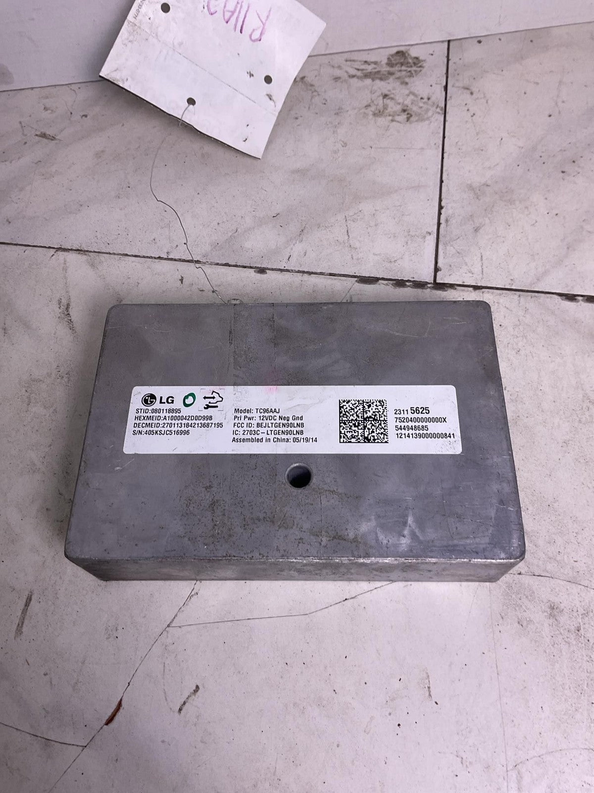 Chassis Brain Box GMC SIERRA 1500 140