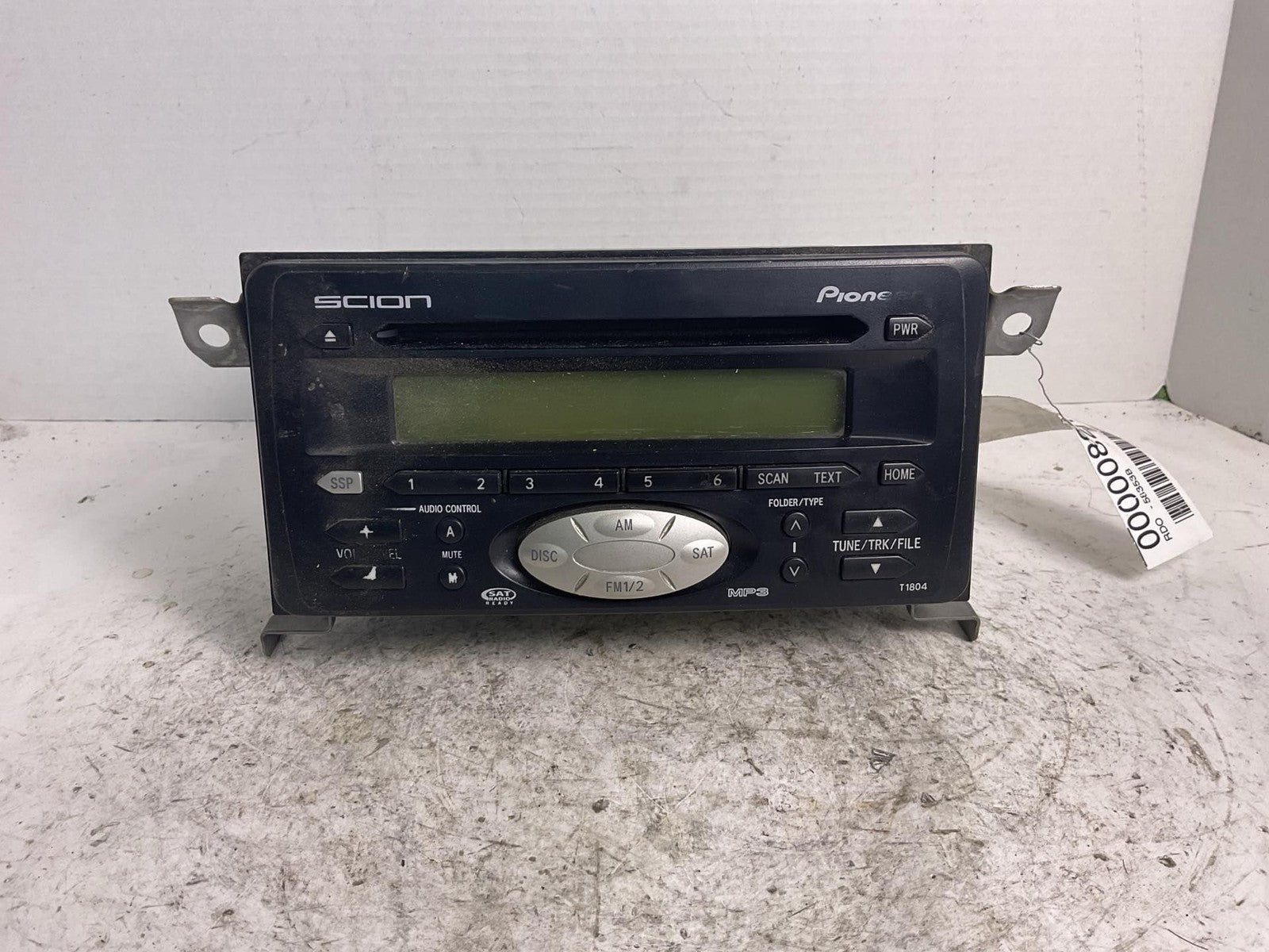 Audio & Visual Equip.(radio) SCION XA 04 050