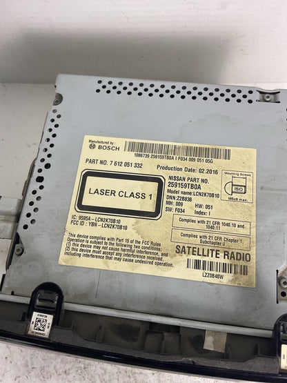 Audio & Visual Equip.(radio) ROGUE EXCEPT SPORT 14 15 161