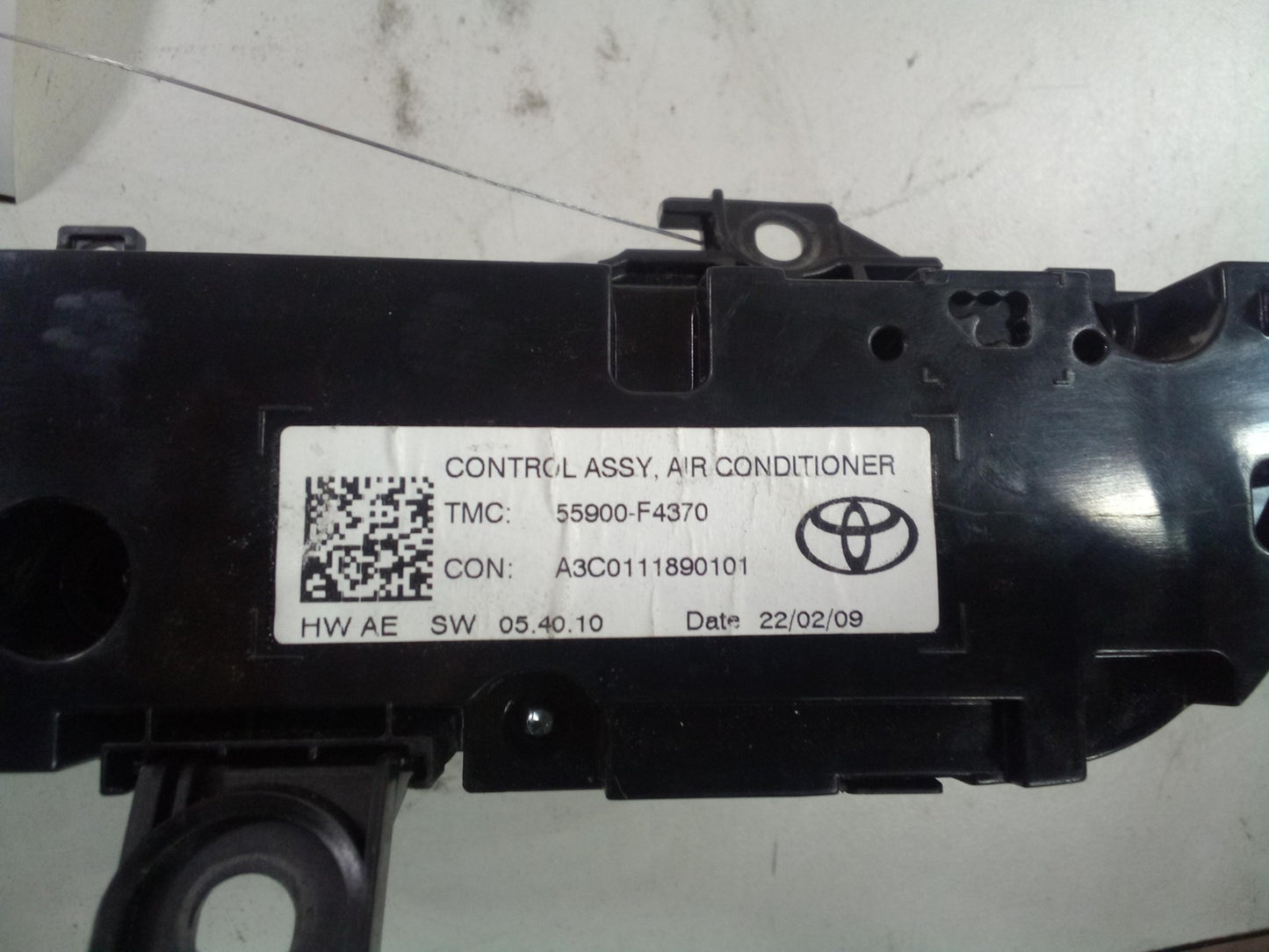 Heater A/c Control TOYOTA CHR 20 21 222