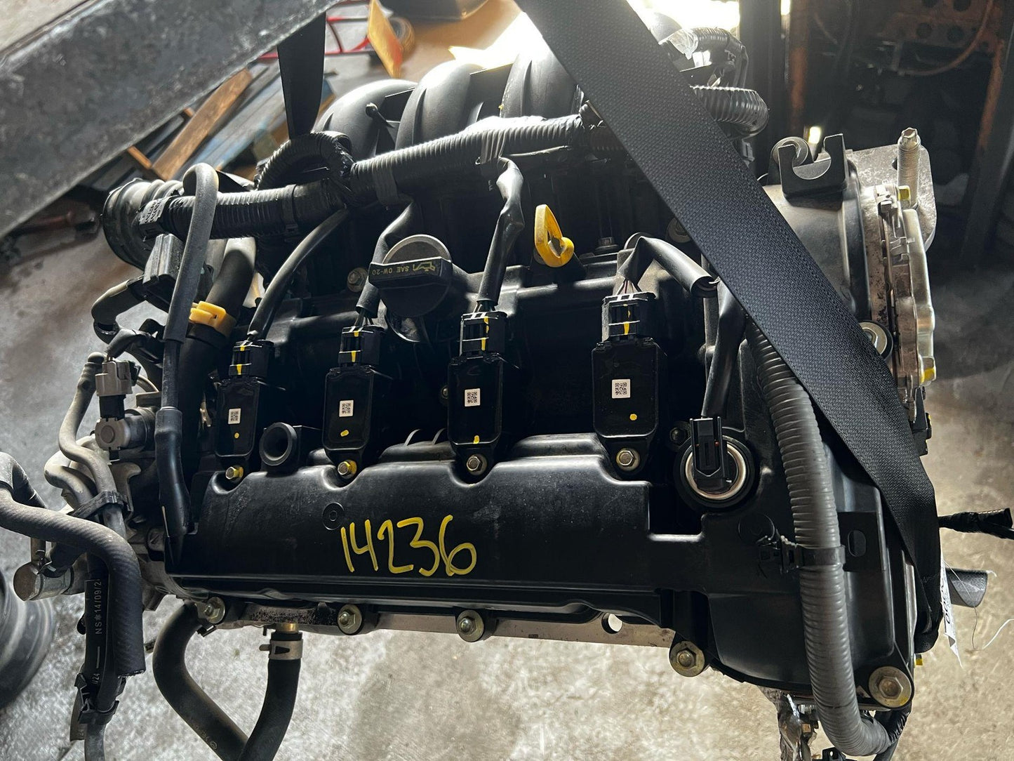 2015 Mazda3 2.0L Engine Assembly 4-Cyl SKYACTIV OEM Used i Sport Hatchback FWD3