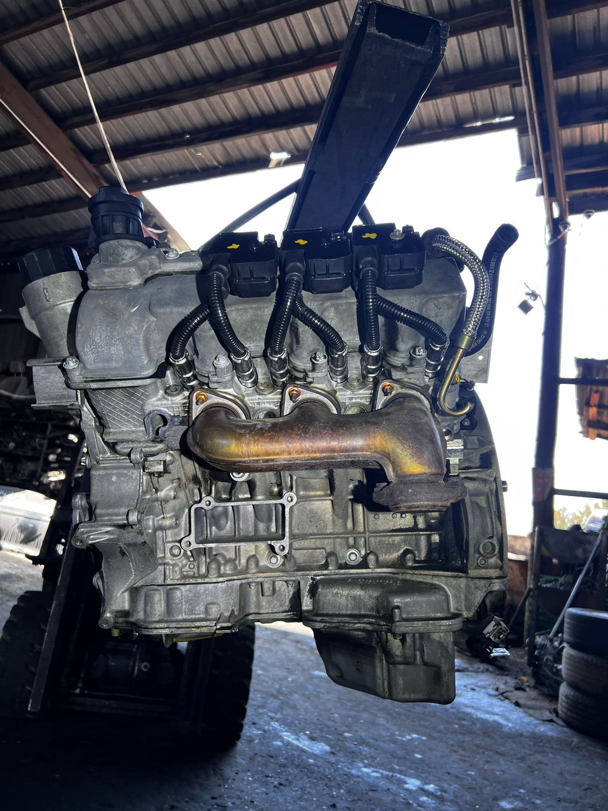 2005 Mercedes E320 3.2L Engine M112.949 OEM Gasoline W211 VIN F Fits 03-052